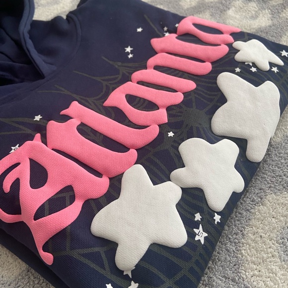 Cozy Blue and Pink Pajama Top - Picture 2 of 4